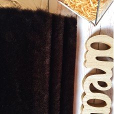 123-3013 - Німецкий плюш для тедді, 13 мм, коричневий